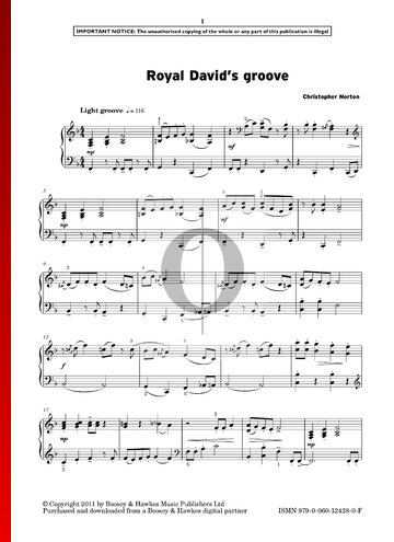 Royal David's Groove bladmuziek