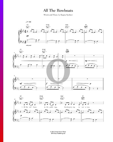 All The Rowboats Musik-Noten