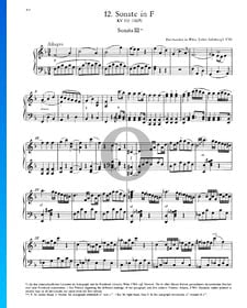 Sonate pour Piano No. 12 Fa Majeur, KV 332 (300k): 1. Allegro