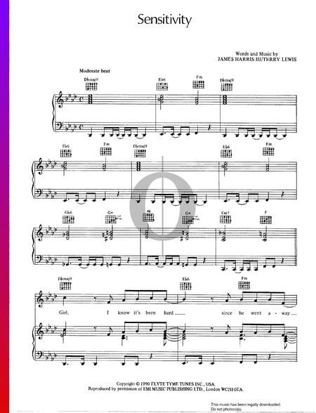 Sensitivity Musik-Noten