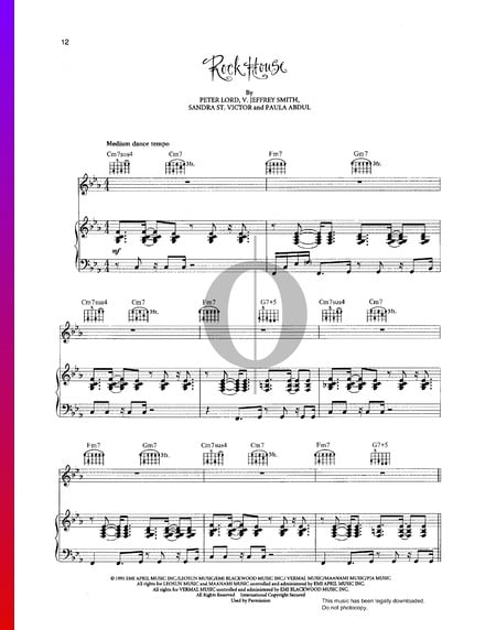 Rock House Sheet Music