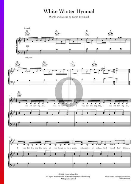 White Winter Hymnal