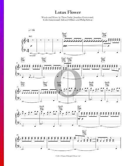 Lotus Flower Musik-Noten