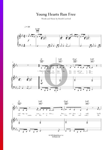 Young Hearts Run Free Sheet Music