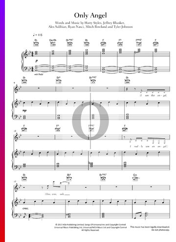 Only Angel Sheet Music