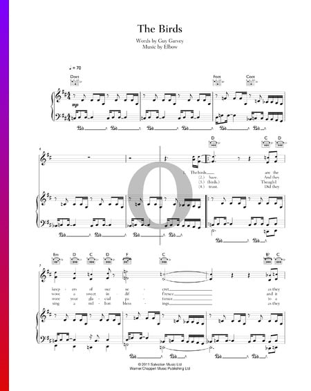 The Birds Musik-Noten
