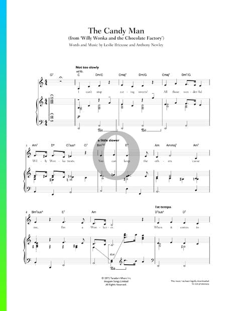 The Candy Man Sheet Music
