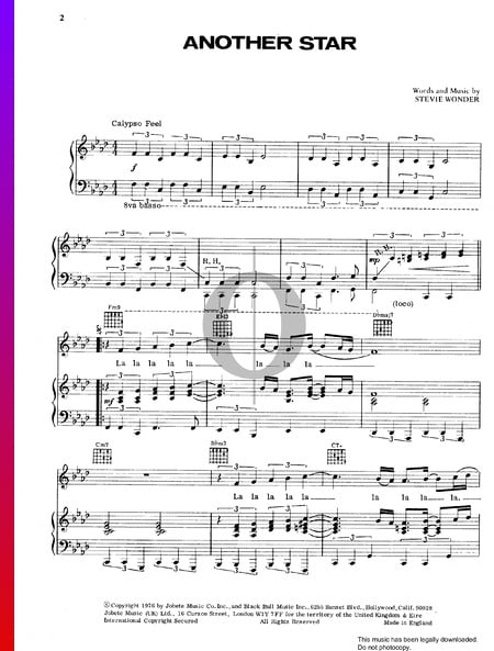 Another Star Sheet Music