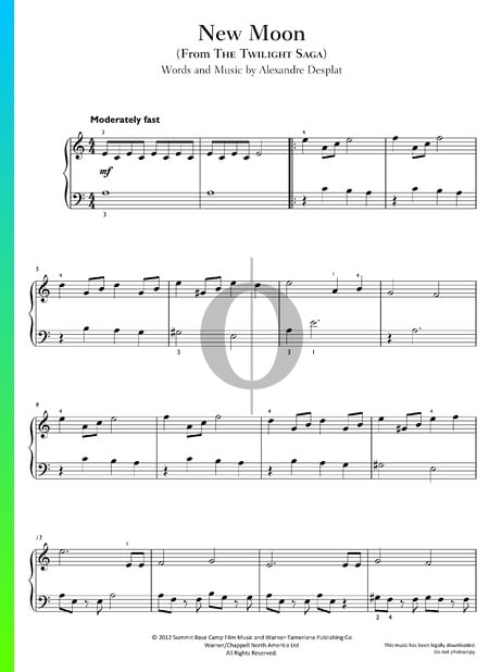 New Moon Sheet Music