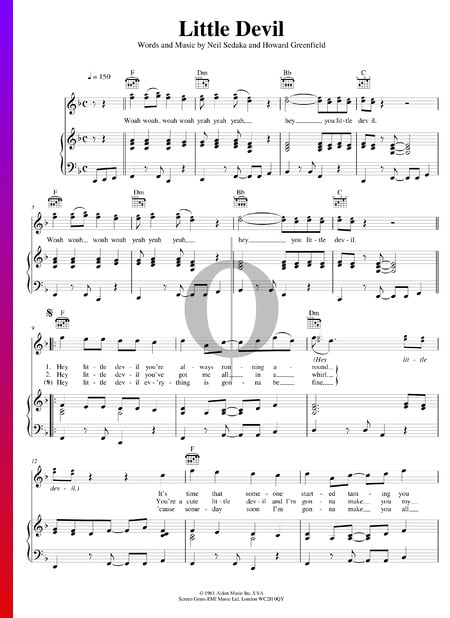 Little Devil Musik-Noten