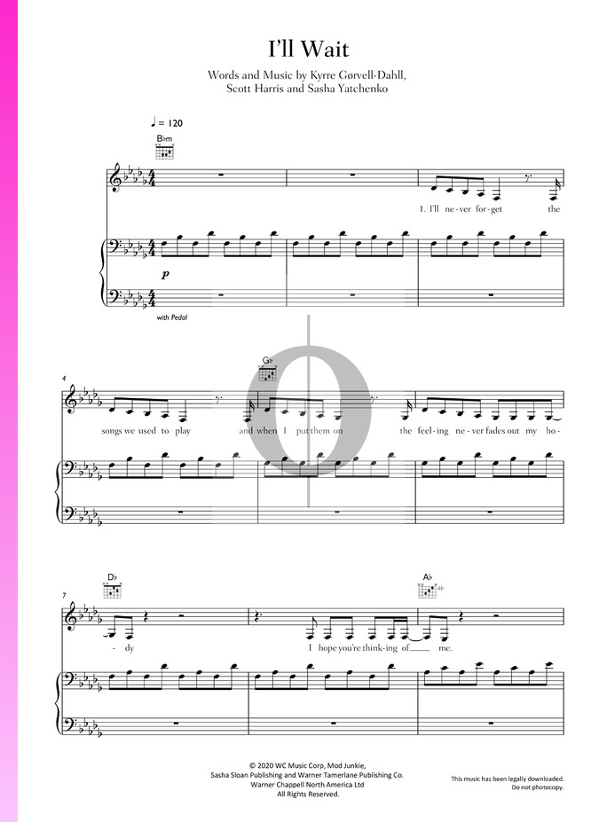 2 Sasha Sloan Sheet Music Downloads (PDF) & Streaming - OKTAV