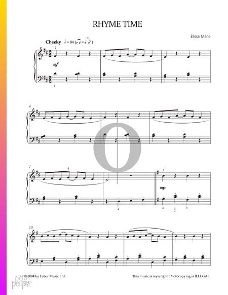 Rhyme Time Sheet Music