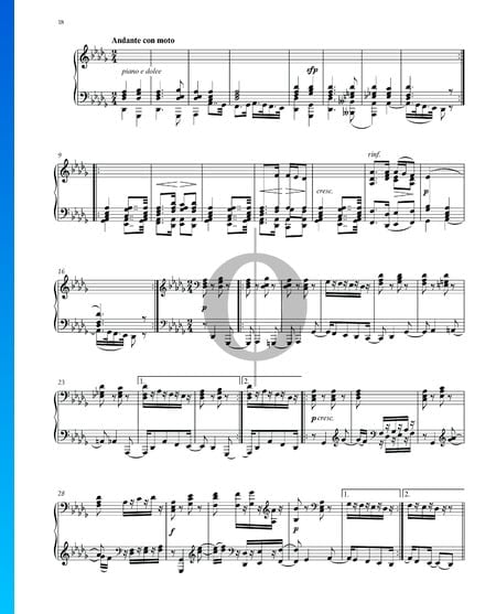 Sonate n°23 (l’Appassionata), Op. 57: 2. Andante con moto