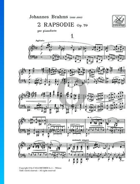 Rhapsodie in h-Moll, Nr. 1 Op. 79