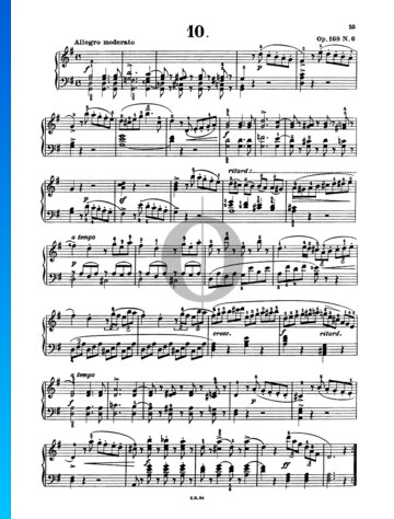 Partition Sonatine en Sol majeur, op. 168 n° 6