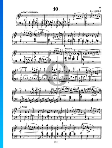 Sonatine en Sol majeur, op. 168 n° 6