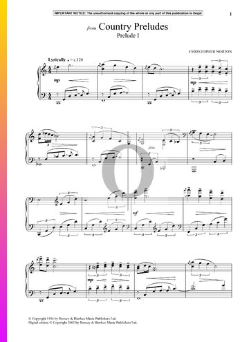 Country Preludes: Prelude No. 1 Sheet Music