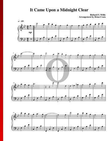 It Came Upon a Midnight Clear Sheet Music