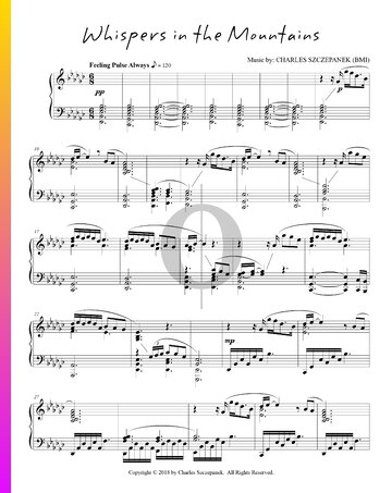 Whispers in the Mountains Sheet Music