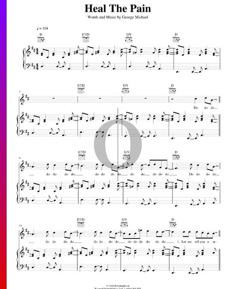 Heal The Pain Musik-Noten