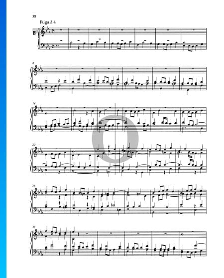 Fuga Es-Dur, BWV 876