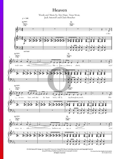 Heaven Sheet Music