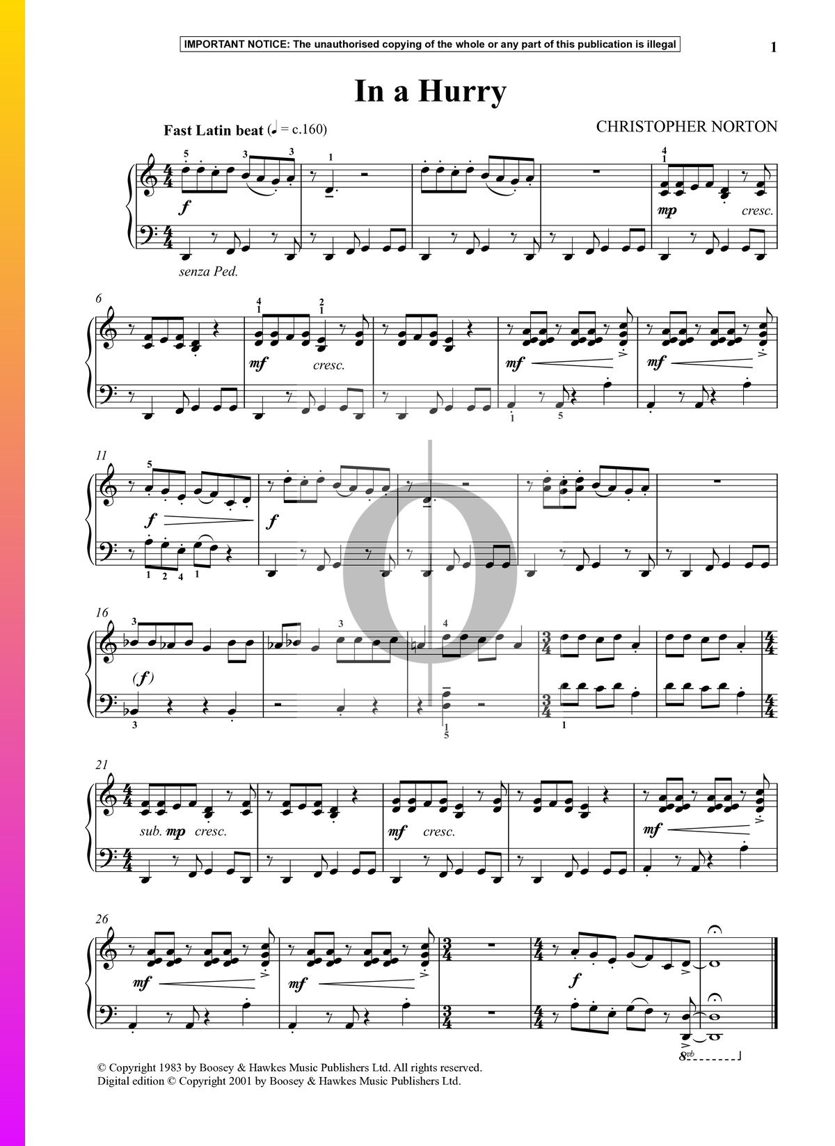 in-a-hurry-christopher-norton-piano-sheet-music-oktav