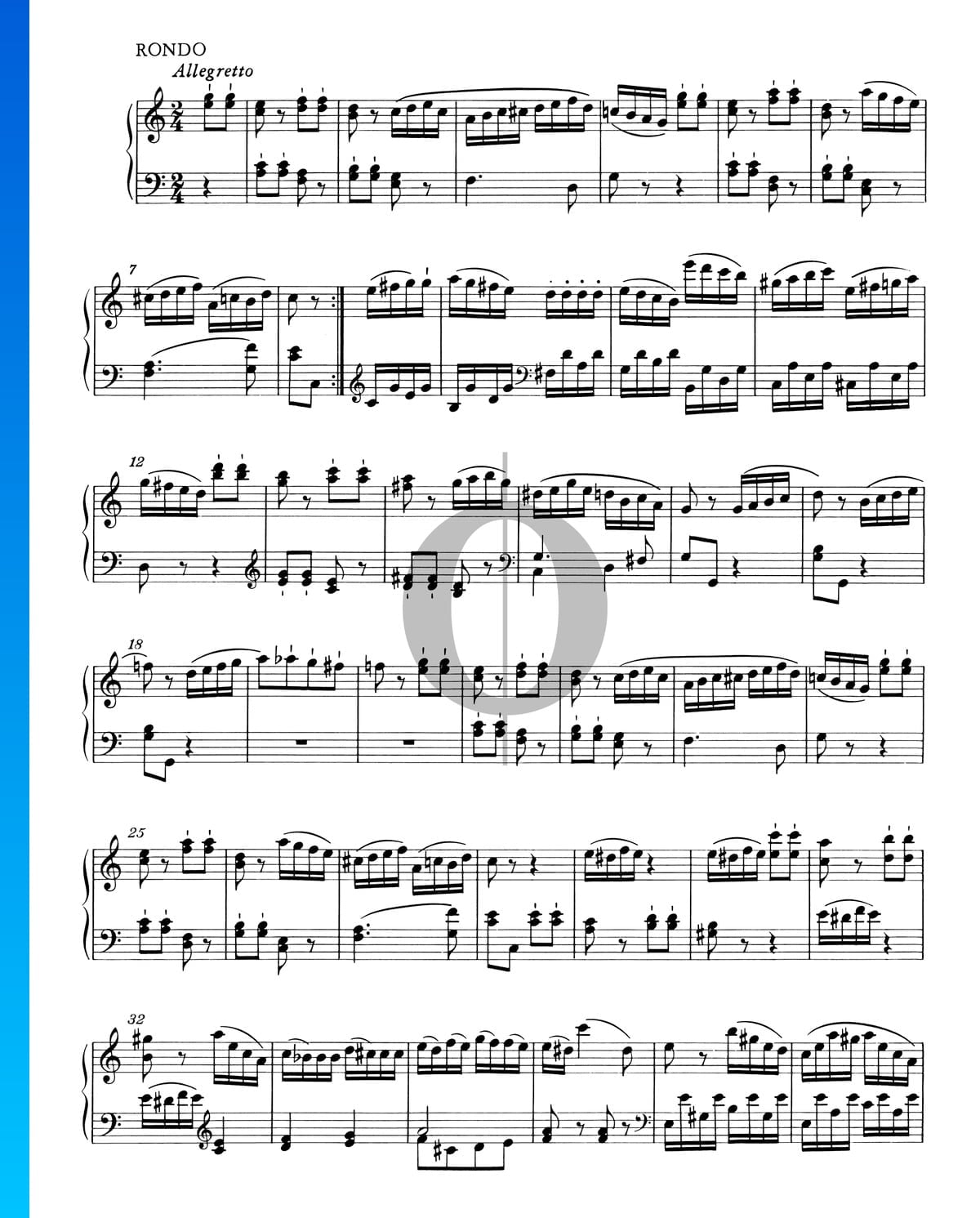 30+ Mozart Piano Sonata In A Major Sheet Music PNG // Music Sheet Download