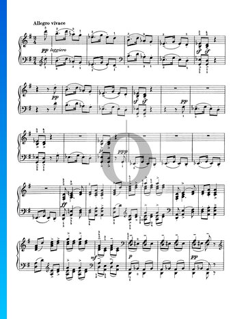 Morceaux De Salon, Op. 10: 5. Humoresque Musik-Noten
