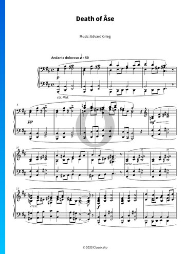 The Death Of Ase Sheet Music