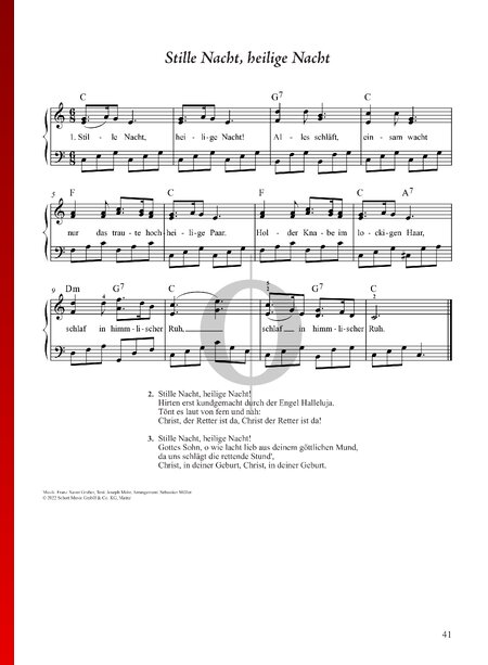 Stille Nacht, Heilige Nacht