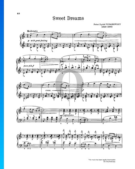 Album pour enfants, op. 39 n° 21 : Douce rêverie