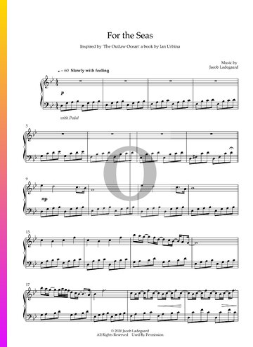 For The Seas Sheet Music