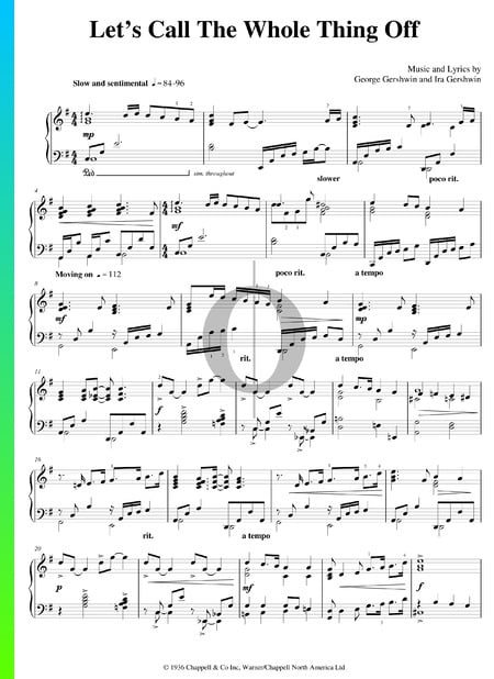 Let's Call The Whole Thing Off