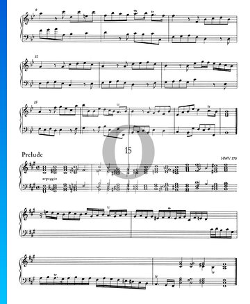 Prelude F-sharp Minor, HWV 570 Sheet Music