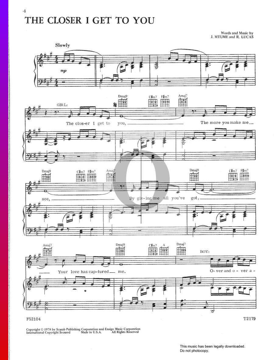 Getting closer текст. A song for you donny hathaway ноты для фортепиано. песня closer to you. closer. nearnes pf you sheet music.