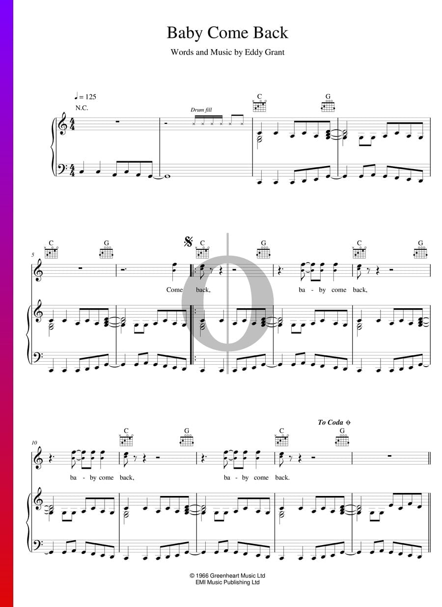 baby-come-back-di-the-equals-spartiti-per-pianoforte-oktav