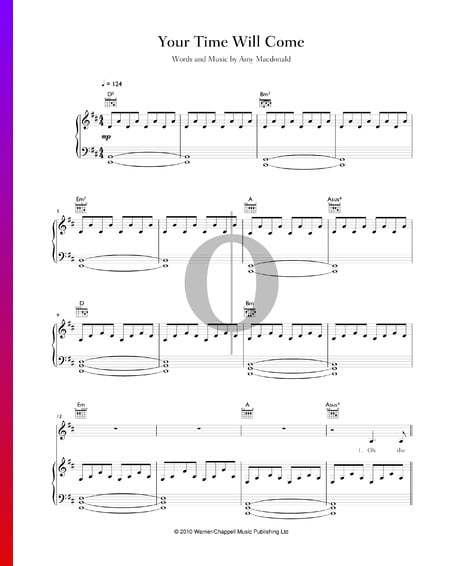 Your Time Will Come Sheet Music