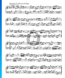 Goldberg Variations, BWV 988: Variatio 7. à 1 ô vero 2 Clav.