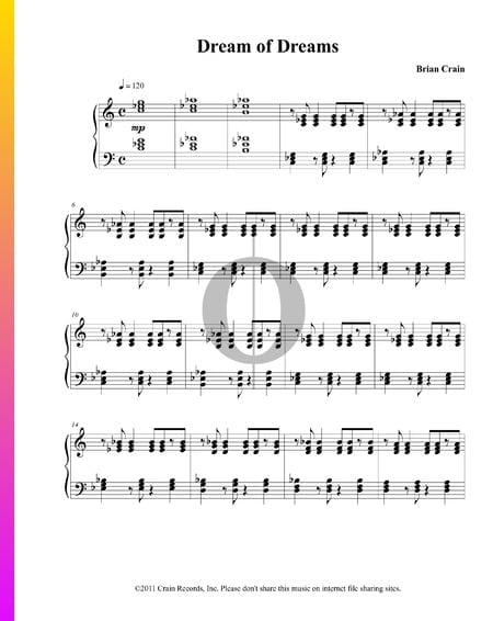 Dream of Dreams Musik-Noten