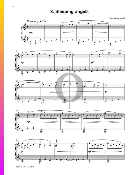 Sleeping Angels Sheet Music