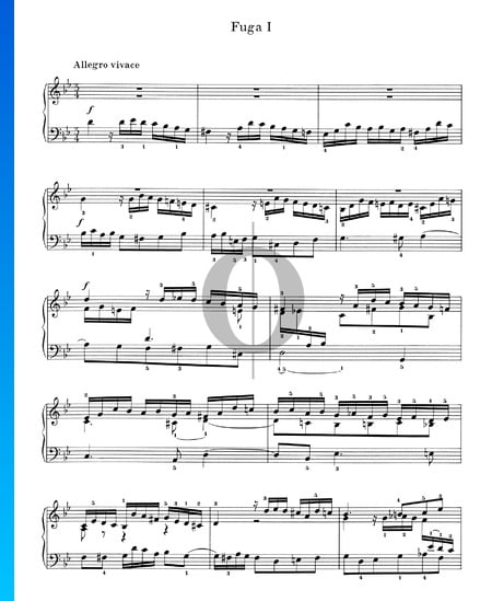 Fugue in G Minor No. 1, Op. 16 Sheet Music
