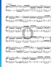 Suite No. 7 G Minor, HWV 432: 3. Allegro