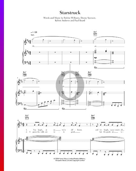 Starstruck Sheet Music