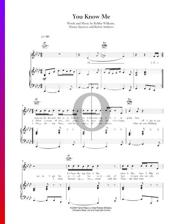 You Know Me Sheet Music