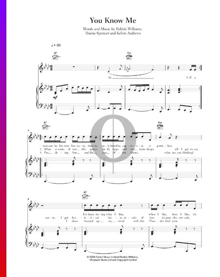 You Know Me Sheet Music