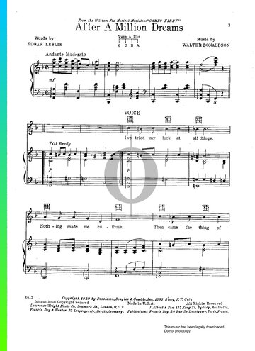 After A Million Dreams Sheet Music