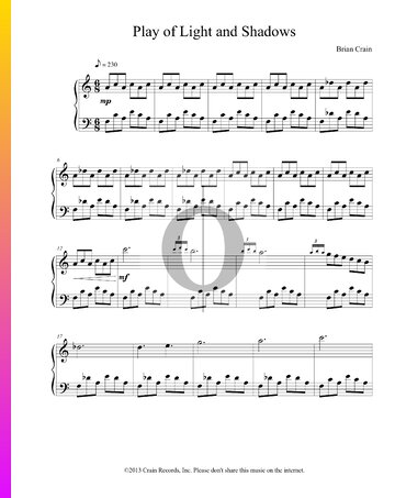 Play of Light and Shadows Partitura