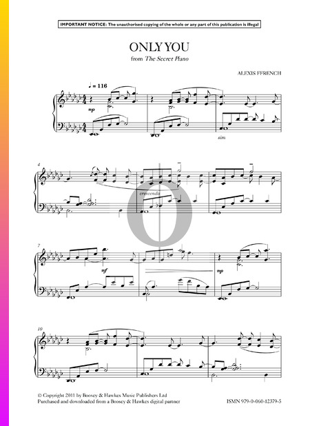 Only You Musik-Noten