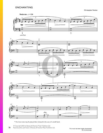 Enchanting Sheet Music